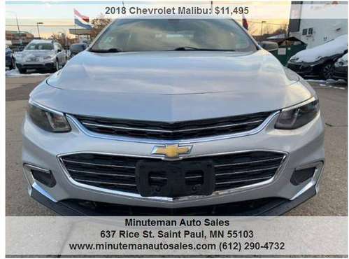 2018 Chevrolet Malibu LS 4dr Sedan 40144 Miles - cars & trucks - by... for sale in Saint Paul, MN