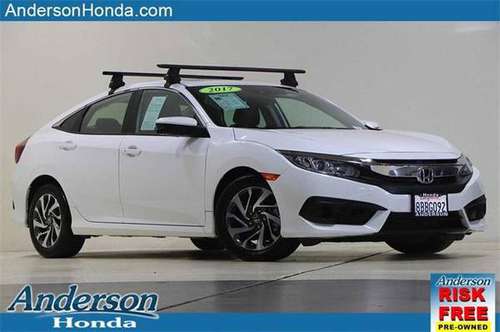 2017 Honda Civic 12725P - cars & trucks - by dealer - vehicle... for sale in Palo Alto, CA