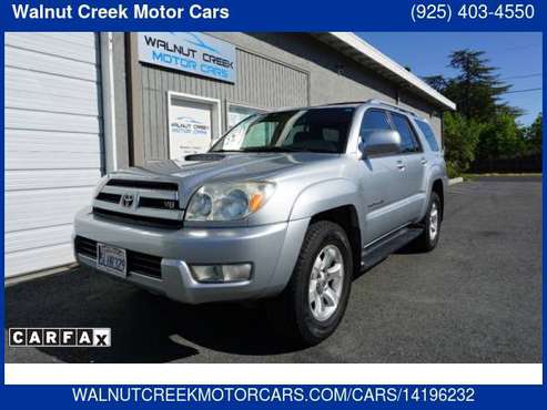 2004 Toyota 4Runner 4WD V8 Sport Edition One Owner for sale in Walnut Creek, CA
