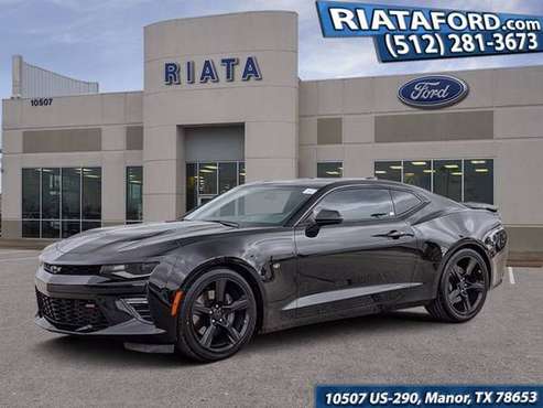 2018 Chevrolet Camaro Black *Test Drive Today* - cars & trucks - by... for sale in Manor, TX