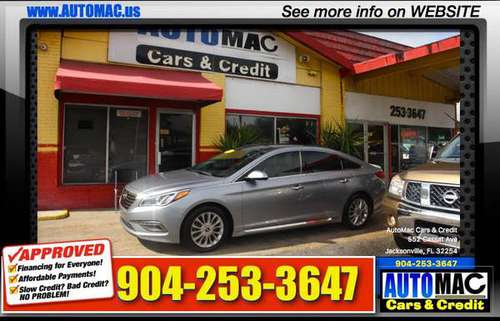 2015 Hyundai Sonata 👍MANY CARS AND TRUCKS // Bad Credit - cars &... for sale in Jacksonville, FL