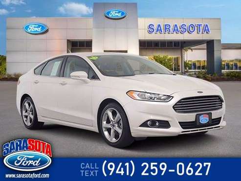 2016 Ford Fusion SE - - by dealer - vehicle automotive for sale in Sarasota, FL
