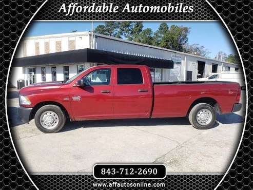 2012 RAM 2500 ST Crew Cab LWB 2WD - cars & trucks - by dealer -... for sale in Myrtle Beach, NC