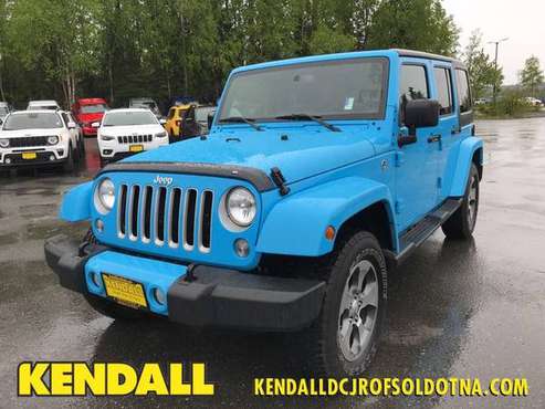 2017 Jeep Wrangler Unlimited Chief Clearcoat INTERNET SPECIAL! for sale in Soldotna, AK