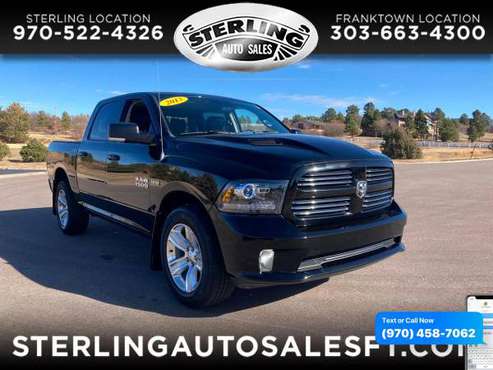 2013 RAM 1500 4WD Crew Cab 140.5 Sport - CALL/TEXT TODAY! - cars &... for sale in Sterling, CO