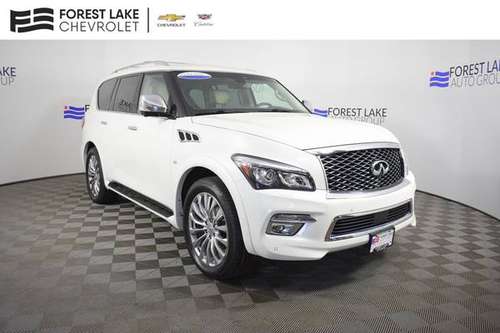 2017 INFINITI QX80 AWD All Wheel Drive SUV - - by for sale in Forest Lake, MN