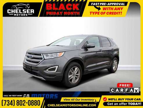 $310/mo - 2017 Ford *Edge* *SEL* *AWD* - Easy Financing! - cars &... for sale in Chelsea, MI