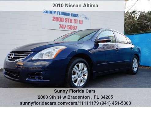 2010 Nissan Altima 4dr Sdn I4 CVT 2.5 SL - We Finance Everybody!!! -... for sale in Bradenton, FL