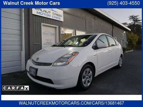 2009 Toyota Prius Hybrid White Gas Saver - cars & trucks - by dealer... for sale in Walnut Creek, CA