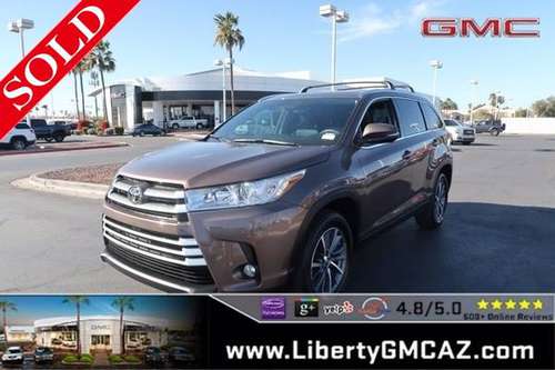 2019 Toyota Highlander XLE - Low Rates Available! for sale in Peoria, AZ