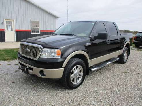2008 Ford F150 SuperCrew Lariat 4X4, Runs Great! for sale in Crawfordsville, IA