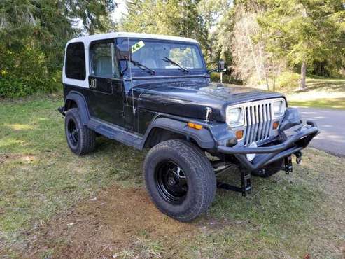 1989 JEEP WRANGLER/YJ LAREDO - - by dealer - vehicle for sale in Port Orchard, WA