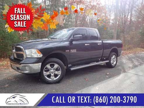 2015 Ram 1500 4WD Quad Cab 140.5 Big Horn CONTACTLESS PRE APPROVAL!!... for sale in Storrs, CT