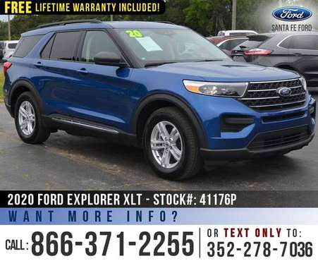 2020 Ford Explorer XLT Push to Start - Ecoboost - Cruise for sale in Alachua, GA