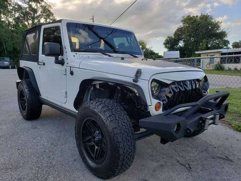 2010 Jeep Wrangler Sahara 4X4 LIFTED Soft Top Tow Package New Tires... for sale in Okeechobee, FL