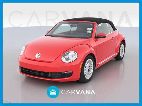 2015 VW Volkswagen Beetle 1 8T Convertible 2D Convertible Red for sale in Riverdale, IL