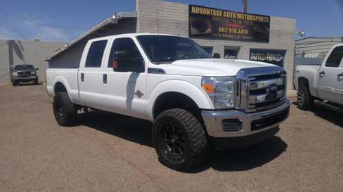 2015 FORD F-250 LIFTED CREW CAB 4X4 DIESEL - - by for sale in Phoenix, AZ