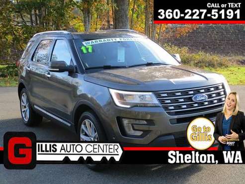2017 Ford Explorer 4x4 4WD Limited SUV THIRD ROW SEATS LOADED - cars... for sale in Shelton, WA