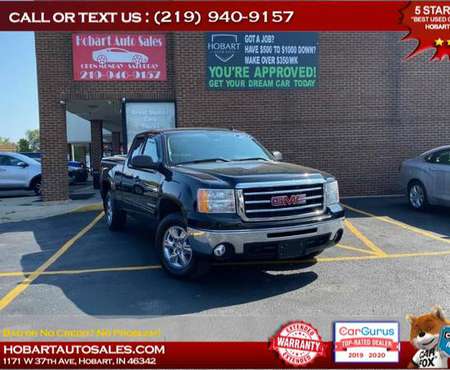 2013 GMC SIERRA 1500 SLE $500-$1000 MINIMUM DOWN PAYMENT!! APPLY... for sale in Hobart, IL