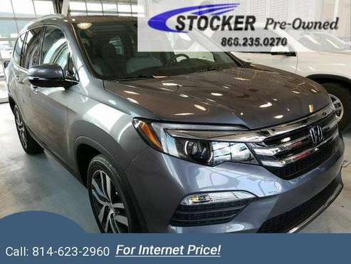 2016 Honda Pilot Elite hatchback Gray for sale in State College, PA