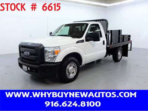 2014 Ford F250 9ft Flatbed Only 53K Miles! - - by for sale in Rocklin, CA