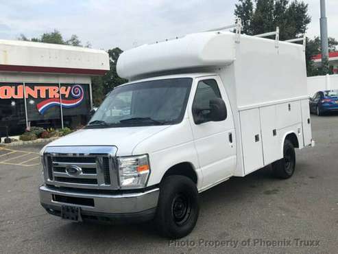 2011 FORD ECONOLINE E350 SUPER DUTY ENCLOSED UTILITY for sale in South Amboy, PA
