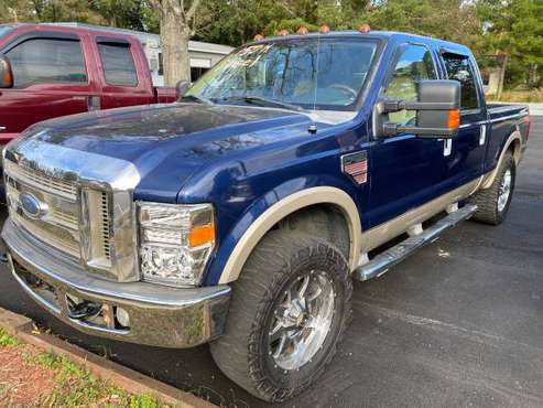 2008 Ford F250 Crew Cab 4x4 Lariat 6.4 Diesel 155k Miles - cars &... for sale in Wallace, NC
