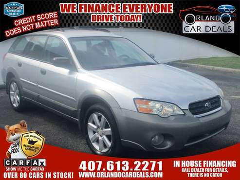 NO Credit Check Financing Low Down Payments 2007 Subaru Legacy Wagon... for sale in Maitland, FL