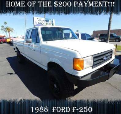 1988 Ford F250 MUSCLE WHEN YOU NEED IT!!!!- Get Pre-Approved Today!... for sale in Casa Grande, AZ