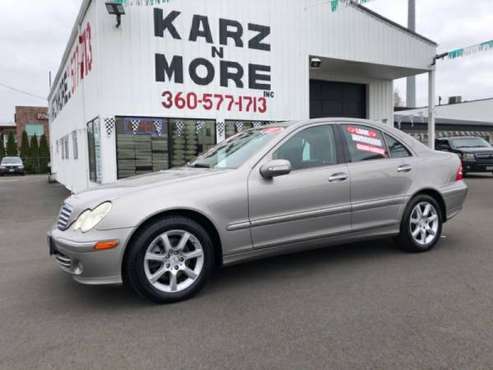 2007 Mercedes-Benz C280 4dr 4Matic 6Cyl Auto 125K Leather Moon for sale in Longview, OR