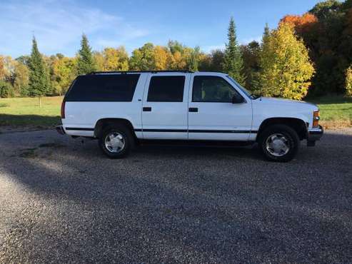 1999 Chevy Suburban LT 1500 - cars & trucks - by owner - vehicle... for sale in Avon, MN