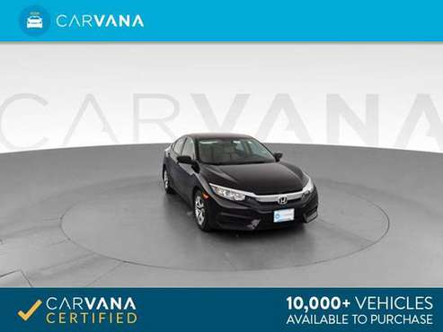 2016 Honda Civic LX Sedan 4D sedan Black - FINANCE ONLINE for sale in Atlanta, TN
