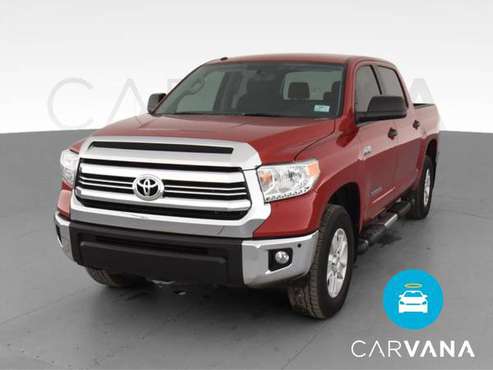 2017 Toyota Tundra CrewMax SR5 Pickup 4D 5 1/2 ft pickup Red -... for sale in Santa Fe, NM