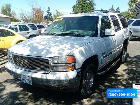 2001 GMC Yukon SLT 2WD 4dr SUV - - by dealer - vehicle for sale in Mount Vernon, WA