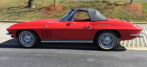 1965 corvette roadster restored sb 327 for sale in Miamisburg, OH