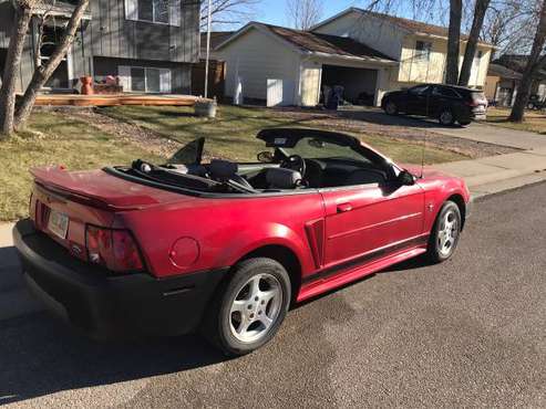 02 Mustang convertible - cars & trucks - by owner - vehicle... for sale in Black Hawk, SD