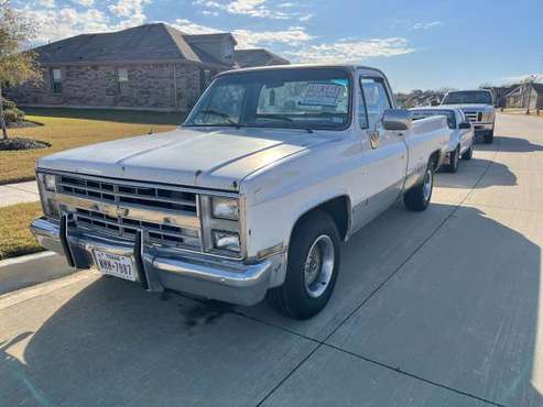 1985 Chevy c10 long bed - cars & trucks - by owner - vehicle... for sale in Aubrey, TX