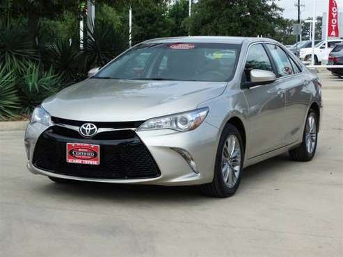 2016 Toyota Camry SE - - by dealer - vehicle for sale in San Antonio, TX