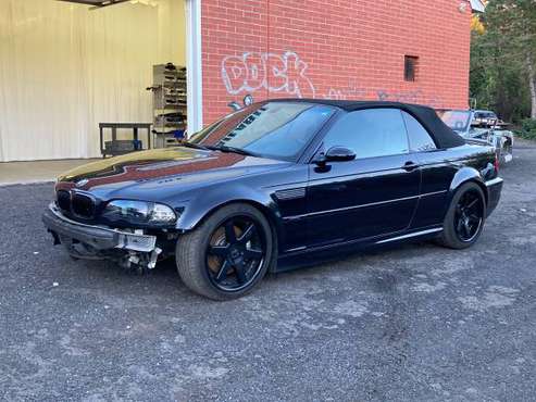2003 BMW E46 M3 Convertible - Carbon Black / Black - 6 Speed Manual... for sale in Waterbury, CT
