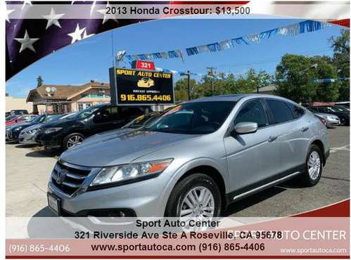 2013 Honda Crosstour EX L w/Navi 4dr easy financing (2000 DOWN 240 MON for sale in Roseville, CA