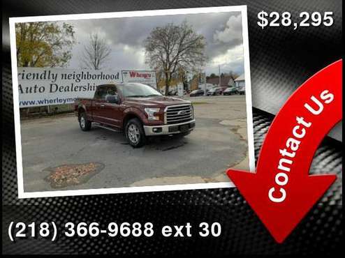 2016 Ford F-150 XLT - cars & trucks - by dealer - vehicle automotive... for sale in International Falls, MN