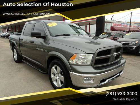 2012 RAM Ram Pickup 1500 Outdoorsman 4x2 4dr Crew Cab 5.5 ft. SB... for sale in Houston, TX