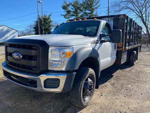 Stake Rack Ford F550 - cars & trucks - by owner - vehicle automotive... for sale in Rives Junction, MI