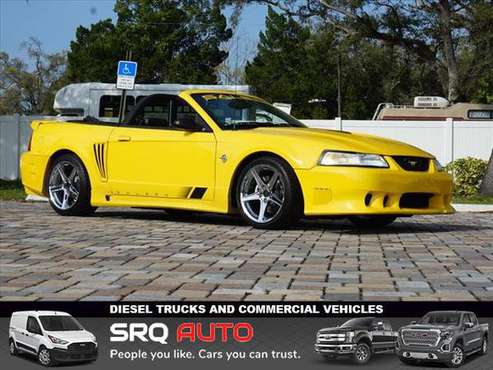 1999 Ford Mustang 2dr Convertible GT Chrome Ye for sale in Bradenton, FL