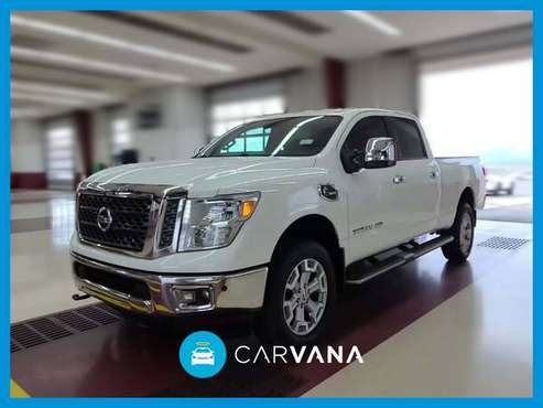 2017 Nissan TITAN XD Crew Cab SV Pickup 4D 6 1/2 ft pickup Black for sale in Beaumont, TX