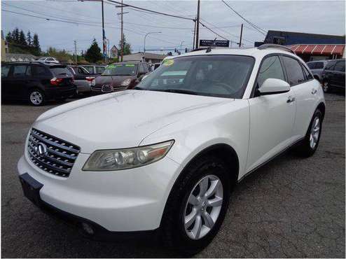 2004 INFINITI FX FX35 Sport Utility 4D FREE CARFAX ON EVERY VEHICLE! for sale in Lynnwood, WA