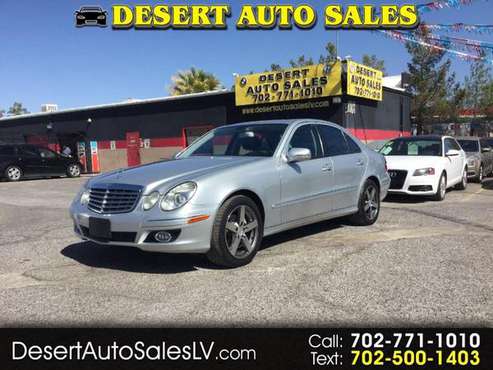 2008 Mercedes-Benz E-Class 4dr Sdn Sport 3.5L RWD with for sale in Las Vegas, NV