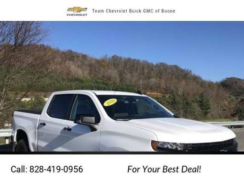 2020 Chevy Chevrolet Silverado 1500 LT Trail Boss pickup White -... for sale in Boone, NC