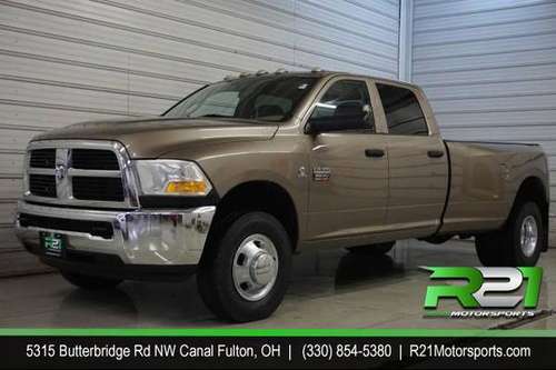 2010 RAM 3500 ST Crew Cab SWB 4WD DRW -- INTERNET SALE PRICE ENDS... for sale in Canal Fulton, OH