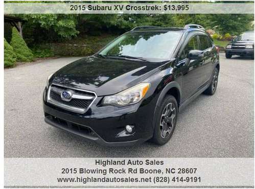 2015 Subaru XV Crosstrek 2.0i Limited AWD 4dr Crossover 111k Miles -... for sale in Boone, NC